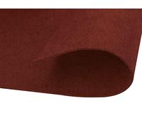 INNSPIRO Feltro acrilico granato scuro fogli adesivi 20x30cmx2mm. 220gr./m2 10u. Materiale ampiamente utilizzato per artigianato e decorazione