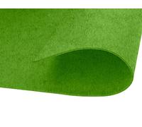 INNSPIRO Feltro acrilico verde citrico fogli adesivi 20x30cmx2mm. 220gr./m2 10u.
