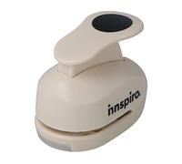 INNSPIRO Fustella carta e gomma Eva Punch Circolo 25 mm