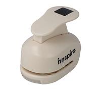 INNSPIRO Fustella carta e gomma Eva Punch quadrato smerlato 25 mm