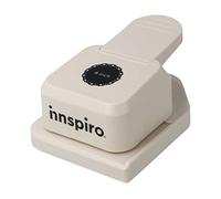 INNSPIRO Fustellatrice a forma di cuore Border Punch, perforatrici per scrapbooking, fai da te, creazione di carte, beige