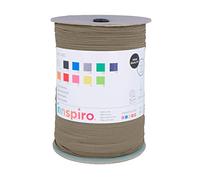 INNSPIRO Gomma elastica grigio talpa 5,3 mm. Bobina circa 350 m, per cucito e artigianato