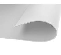 INNSPIRO Gomma EVA bianca lamelle 40x60cmx1mm. 20u. Materiale ampiamente utilizzato per artigianato e decorazione
