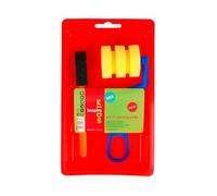 INNSPIRO Kit per bambini Rullo e Pennello Schiuma con Vassoio