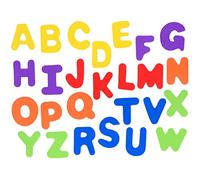 INNSPIRO Lettere maiuscole in EVA da 50 mm. 104u., ideale per artigianato con bambini, decorazioni e attività creative