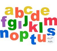 INNSPIRO Lettere minuscole in EVA 50 mm 104u, Multi, 98348