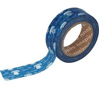 INNSPIRO Nastro masking tape Washi barche blu 15 mm.x10 m. Serie Ultramar