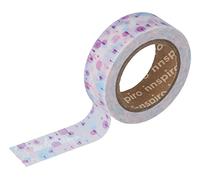 INNSPIRO Nastro Masking Tape Washi Deco 15 mm x 10 m Serie Floreale, Multi