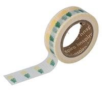 INNSPIRO Nastro masking tape Washi pigne 15 mm x 10 m. Serie Tutti Frutti