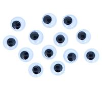 INNSPIRO Occhi mobili neri autoadesivi rotondi 12 mm. 60 u.