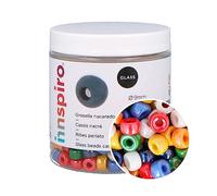 INNSPIRO Perline di vetro ribes perlato mix diam. 9 mm. 250 g. ca.