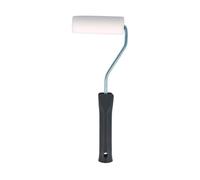 INNSPIRO Rullo vernice in schiuma 10 cm. con manico da 27 cm, per dipingere pareti, tele e mobili, fai da te e artigianato