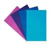 INNSPIRO Set 4 fogli gomma EVA freddi 20 x 30 cm x 2 mm, colori assortiti, 20 x 30 cm