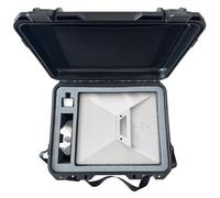 INNVO Custodia impermeabile per Starlink Mini V4 (Gen 4), tracolla in plastica rigida e tasca a rete, per riporre e proteggere il dispositivo Starlink e gli accessori, custodia da trasporto