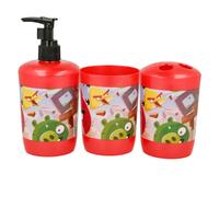 Inny, Set di accessori da bagno a 3 pezzi, dispenser di sapone e bicchiere