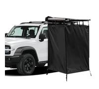 Inoamity Tenda Doccia Campeggio per Auto - Cabina Doccia Portatile Impermeabile Oxford, Telaio in Alluminio, Resistente alla deformazione, Tenda WC Monta su Barre Portatutto per Campeggio