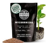 Inoculante micorrizico di DYNOMYCO - Ceppi ad alte prestazioni - Formula concentrata - Migliora l'assorbimento dei nutrienti - Aumenta la resa delle piante (12 Oz/Up to 68 Plants)