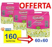 Inodorina 60x60 - FIORI di CAMPO Tappetini Assorbenti per cani da 40 fino 160 pz