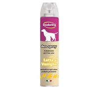 Inodorina, Deo Spray, Deodorante per Cani, con Azione Rinfrescante e Igienizzante, Neutralizza i Cattivi Odori e Protegge Il Pelo, Ideale Dopo la Toelettatura, Profumazione Latte Vaniglia, 300ml