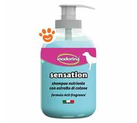 Inodorina Dog Sensation Shampoo Nutriente con Estratto di Cotone - Inodorina Dog Sensation Shampoo Nutriente con Estratto di Cotone - Confezione da 300 ml