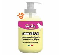 Inodorina Dog Sensation Shampoo Rivitalizzante con Estratto di Zenzero - Inodorina Dog Sensation Shampoo Rivitalizzante con Estratto di Zenzero - Confezione da 300 ml