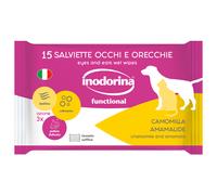 Inodorina Refresh Occhi e Orecchie Salviette Detergenti : 15 pz - Camomilla