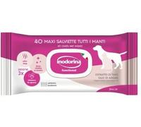 Inodorina Salviette Functional per Tutti i Manti Latte e Vaniglia 40pz