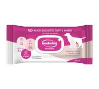 Inodorina salviette igieniche Functional Tutti i manti - 40 pz - Latte e vaniglia - 1° ORDINE? scegli lo sconto BZR5 / BZR20 + 200 punti fedeltà