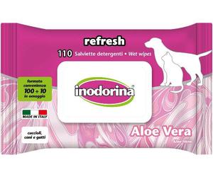 Inodorina - Salviette Refresh all'Aloe Vera 110 pz