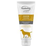 Inodorina Shampoo per Cani e Cuccioli Rituals (250 ml) - Shampoo Rilassante Senza parabeni ad Azione calmante - con estratto di Mele, camomilla e Filtro UV
