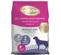 Inodorina Tappetini Instant Dry 30 Pz da 60x60cm Super Premium Assorbenti con Carboni Attivi