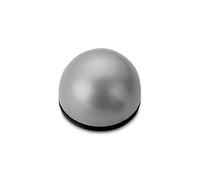 Inofix m21426 - Fermaporta adesivo flessibile 2033, colore: grigio, set da 2 pezzi