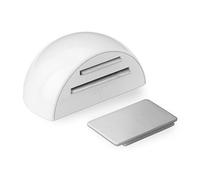 Inofix M41509 Fermo adesivo magnetico 2034, bianco