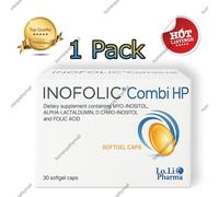 Inofolic Combi HP | 30 capsule | mio-inositolo e folati | integratore alimentare