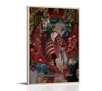 INOHV Frankenstein Sci-Fi Horror Movie Watercolor - Poster da parete, 20 x 30 cm