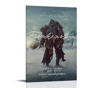 INOHV Frankenstein Science Fiction Horror Movie Cover Poster su tela, 60 x 90 cm