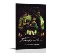 INOHV Frankenstein Science Fiction Horror Movie Full Character Poster per camera da letto artistica, 40 x 60 cm