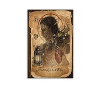 INOHV Poster retrò di Frankenstein Horror Movie Actors, decorazione moderna per la casa, 30 x 45 cm