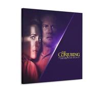 INOHV The Conjuring 3Suspense, Thriller, Horror Movie Character Trailer And Poster Decorazione moderna per la casa, 60 x 60 cm