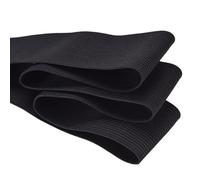 INOKAI Elastico per Cucito 10 Metri/Lotto 2-6 cm Elastico Piatto Accessori for Indumenti da Cucire Elastico in Nylon Pantaloni for Abbigliamento Fai da Te(Black,50mm)