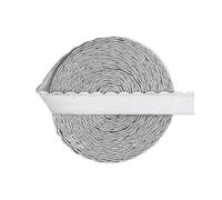 INOKAI Elastico per Cucito Tracolla Fascia Elastica 3/8 1/2 5/8 10mm 15mm Nylon Spalla Nastro Biancheria Intima Cucito Trim 2 10 Yard(Silver Grey,10 Yards,13mm)