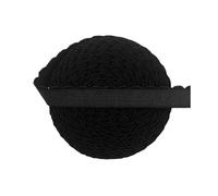 INOKAI Elastico per Cucito Tracolla Fascia Elastica 3/8 1/2 5/8 10mm 15mm Nylon Spalla Nastro Biancheria Intima Cucito Trim 2 10 Yard(Black,10 Yards,13mm)