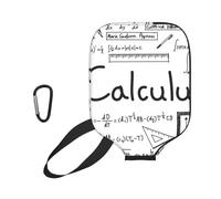 InOmak Appassionato di Matematica, Geometria e calcolo differenziale e Integrale., Custodia Sportiva per Racchetta da Pickleball; Compatibile con Tutte Le Forme e Dimensioni di Racchetta.