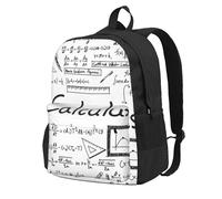 InOmak Appassionato di matematica, geometria e calcolo differenziale e integrale.,Zaino con tasche, zainetto casual da giorno, resistente all'acqua, ideale per viaggi, escursioni o campeggio.