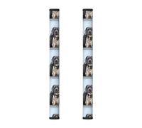 InOmak Concetti di amicizia tra cani Cane Corso e carlini, 2 pezzi Coperture per le maniglie delle porte del frigorifero per microonde lavastoviglie forno