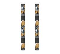 InOmak Cucciolo di bulldog inglese, 2 pezzi Coperture per le maniglie delle porte del frigorifero per microonde lavastoviglie forno