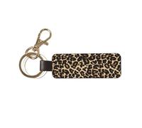 InOmak Disegno leopardato, Portachiavi in pelle PU, Portachiavi Portachiavi Anello portachiavi Organizer 1 pz