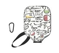 InOmak Esperimenti di Chimica Scienza Esperimenti scientifici, Custodia Sportiva per Racchetta da Pickleball; Compatibile con Tutte Le Forme e Dimensioni di Racchetta.