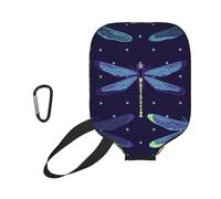 InOmak libellule, Custodia Sportiva per Racchetta da Pickleball; Compatibile con Tutte Le Forme e Dimensioni di Racchetta.