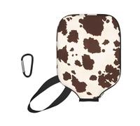 InOmak Macchie Marroni sulla Pelle, Custodia Sportiva per Racchetta da Pickleball; Compatibile con Tutte Le Forme e Dimensioni di Racchetta.